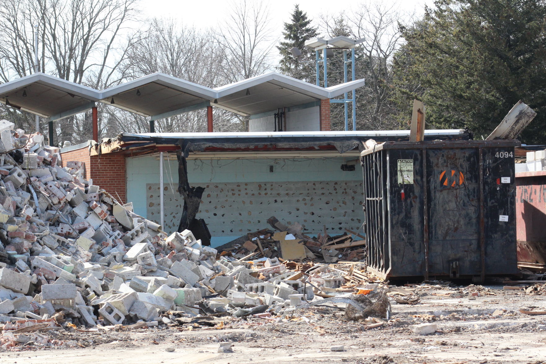 Wind Point Elementary demolition